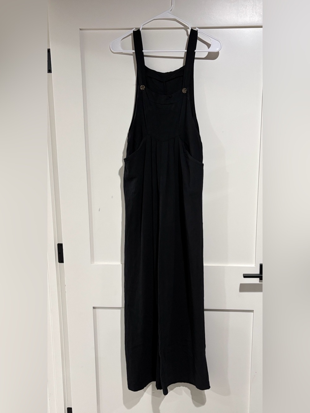 Amazon Black Wide-Leg Overall Jumpsuit